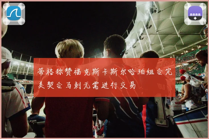 蒂格称赞福克斯卡斯尔哈珀组合完美契合马刺无需进行交易